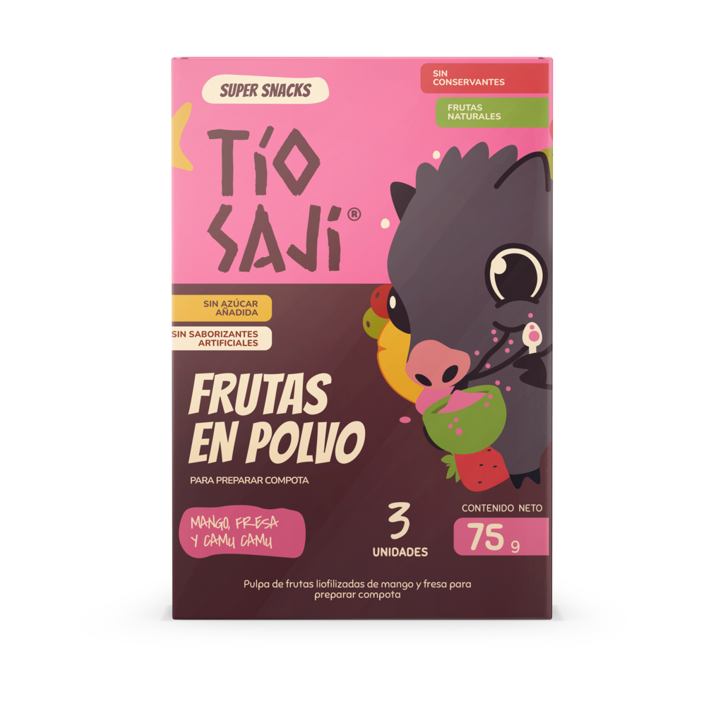 Mango, Fresa y Camu Camu